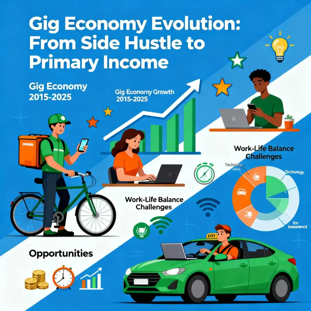 The Gig Economy's Evolution: From Side Hustle to Primary Income – New
